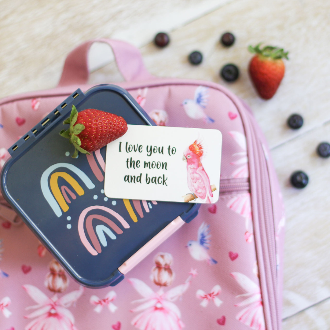 Navigating New Beginnings: Lunchbox Love Cards to Ease Separation Anxiety for Kids Starting Primary School