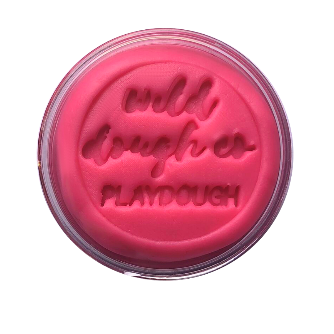 Flamingo Pink Playdough